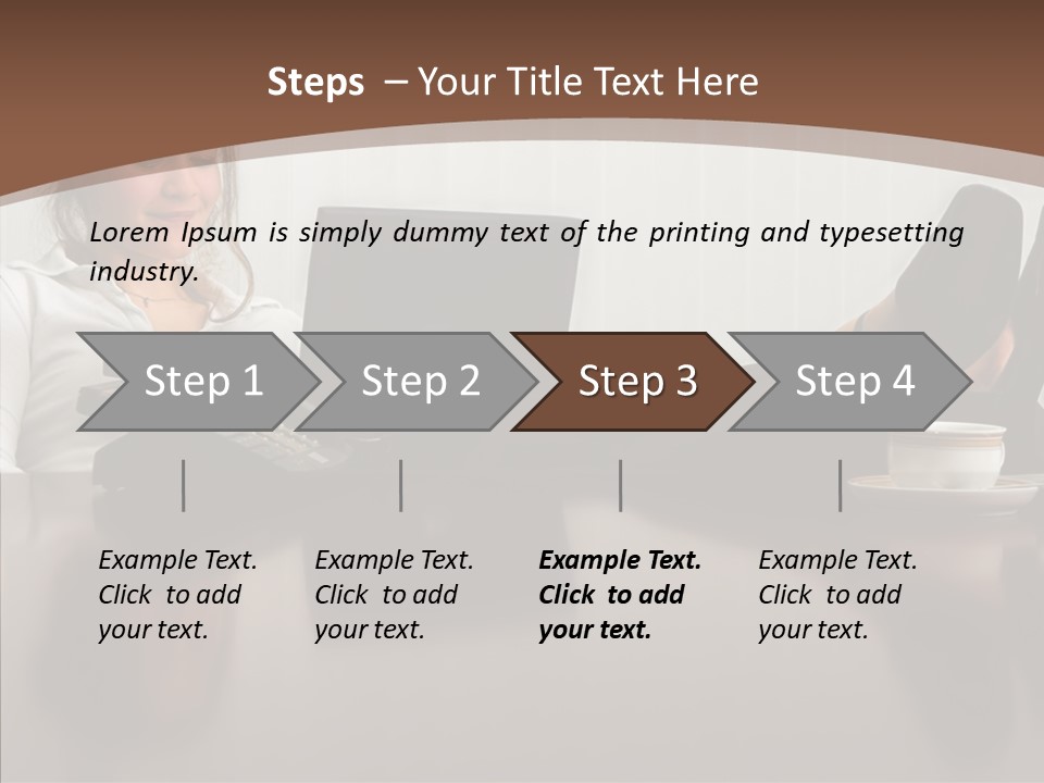 Table Conference Humorou PowerPoint Template