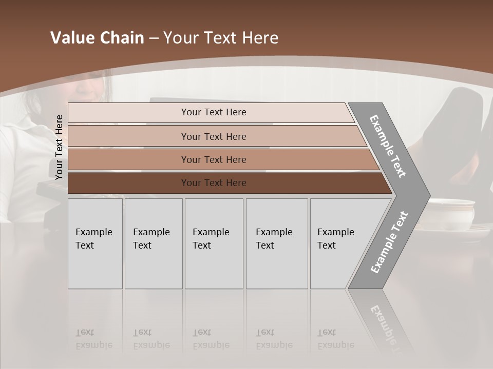 Table Conference Humorou PowerPoint Template