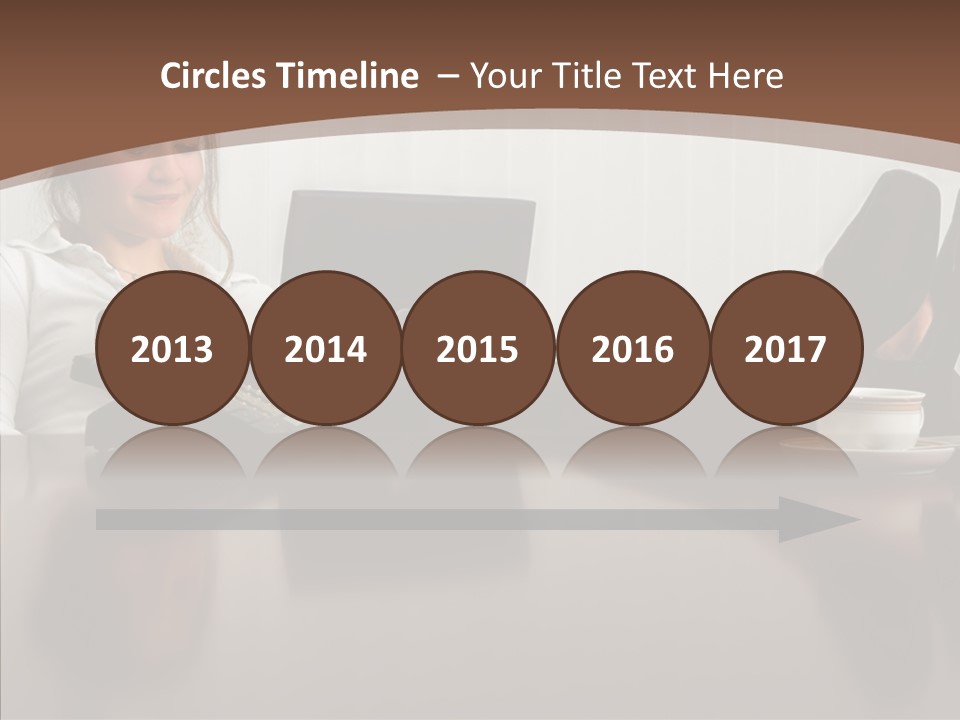 Table Conference Humorou PowerPoint Template