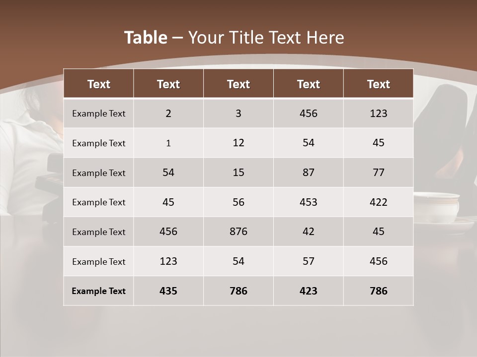 Table Conference Humorou PowerPoint Template