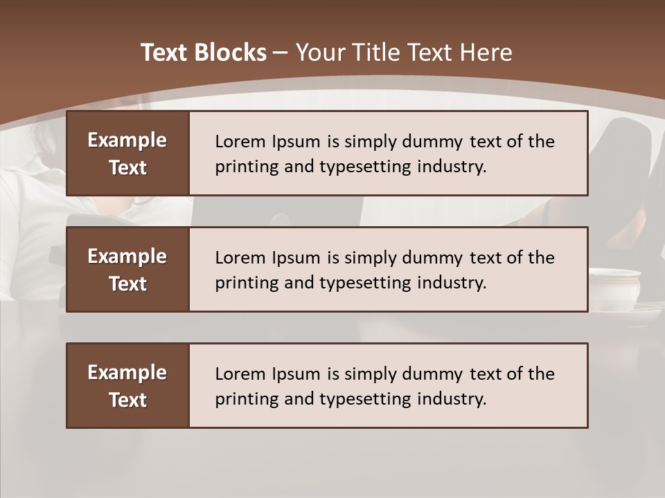 Table Conference Humorou PowerPoint Template
