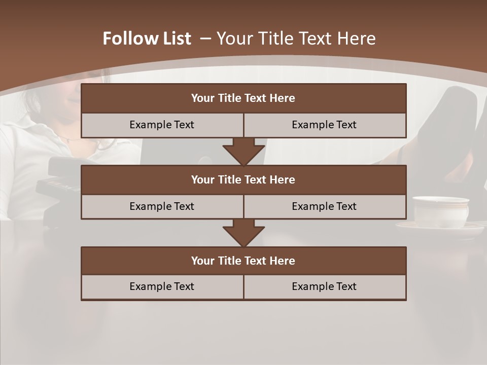 Table Conference Humorou PowerPoint Template