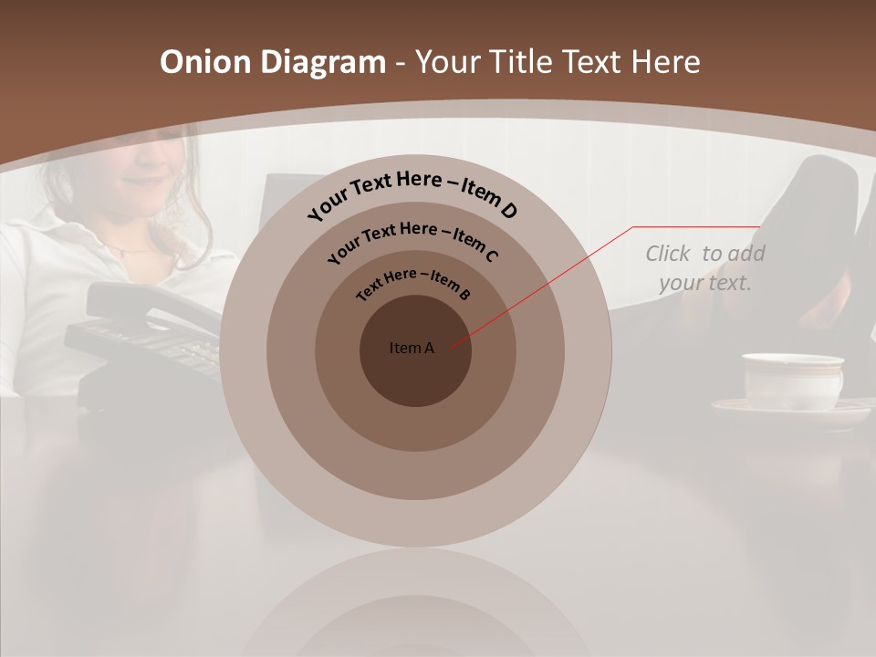 Table Conference Humorou PowerPoint Template