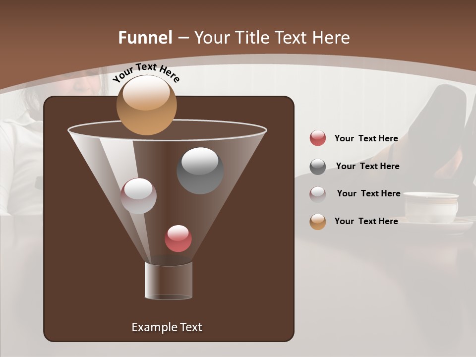 Table Conference Humorou PowerPoint Template