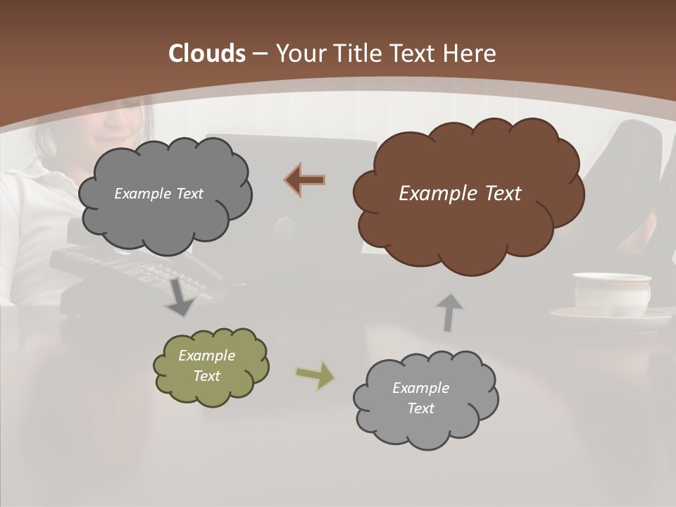 Table Conference Humorou PowerPoint Template