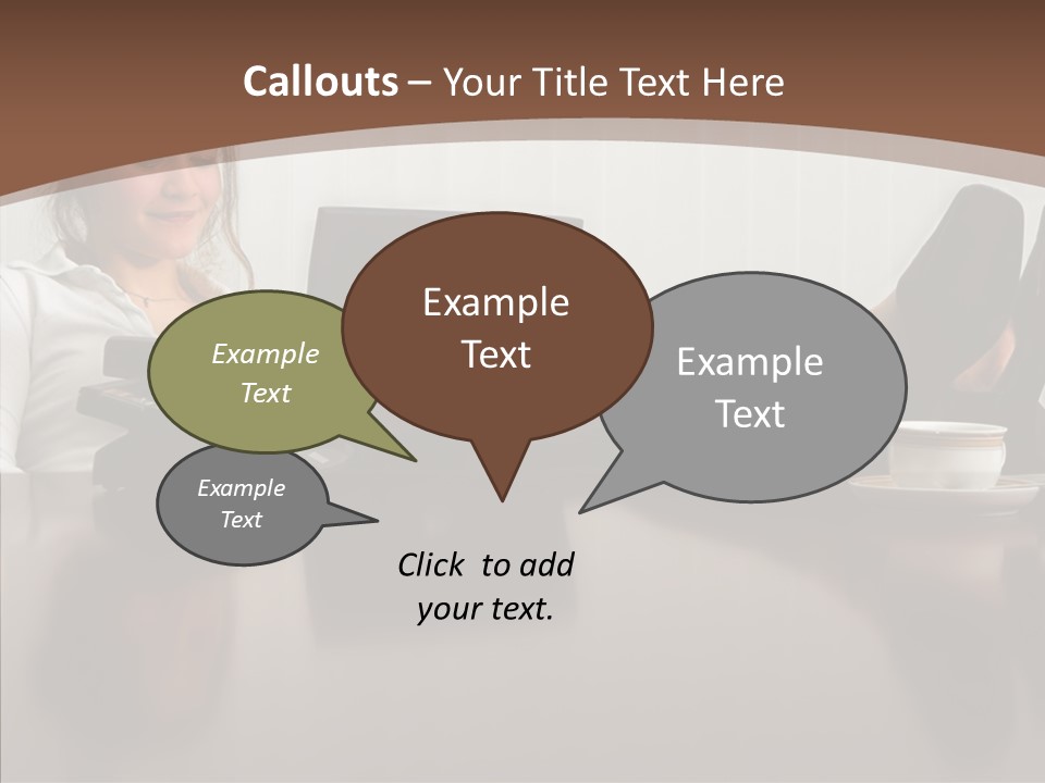 Table Conference Humorou PowerPoint Template