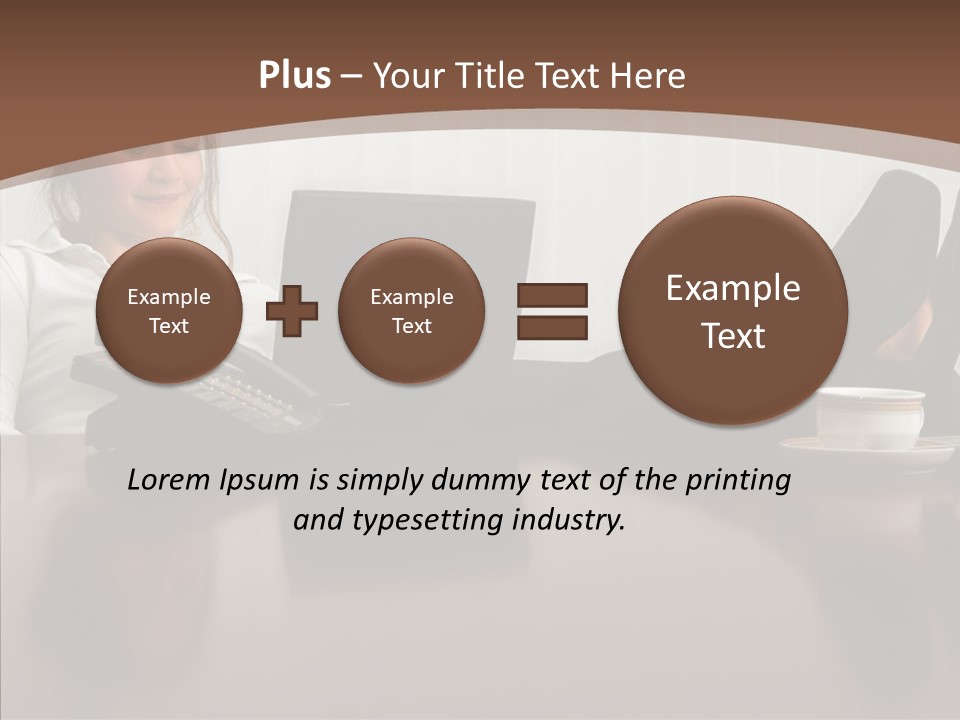 Table Conference Humorou PowerPoint Template