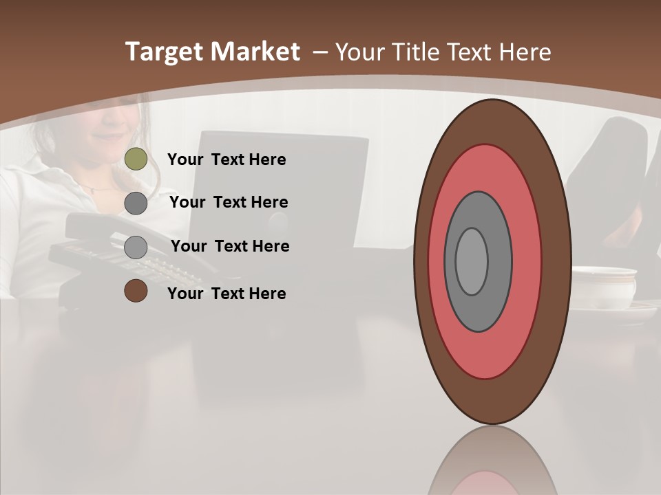 Table Conference Humorou PowerPoint Template