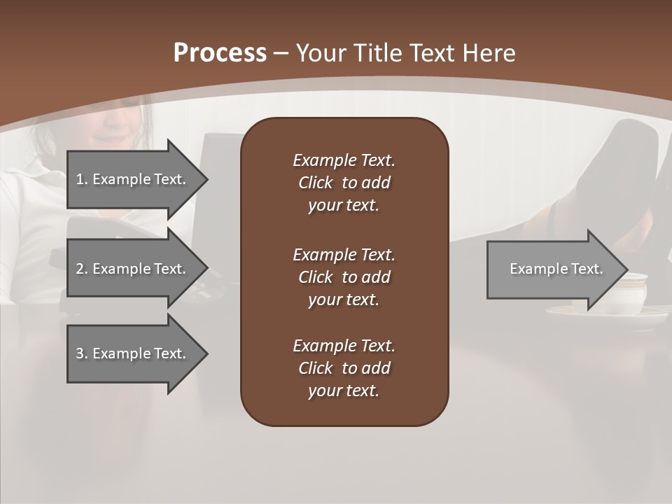 Table Conference Humorou PowerPoint Template