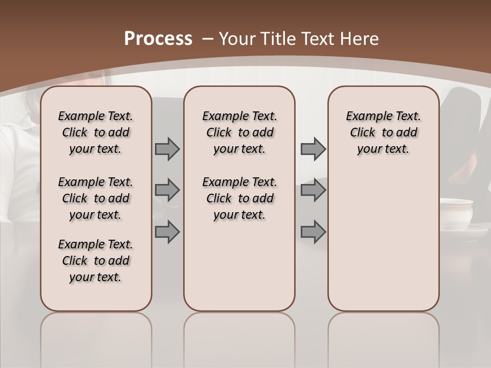 Table Conference Humorou PowerPoint Template