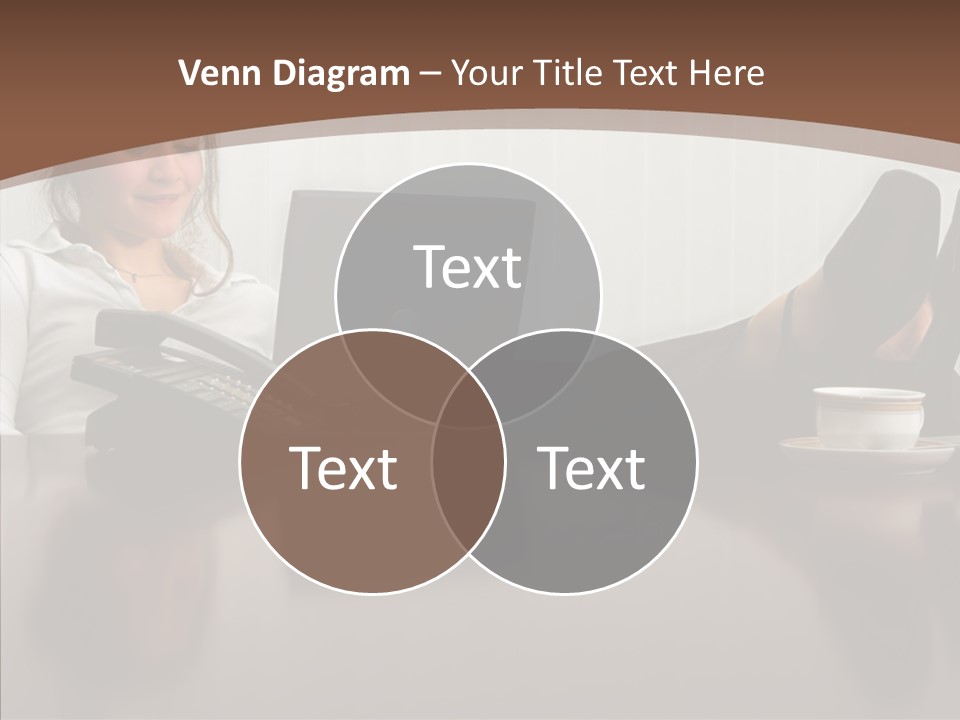 Table Conference Humorou PowerPoint Template