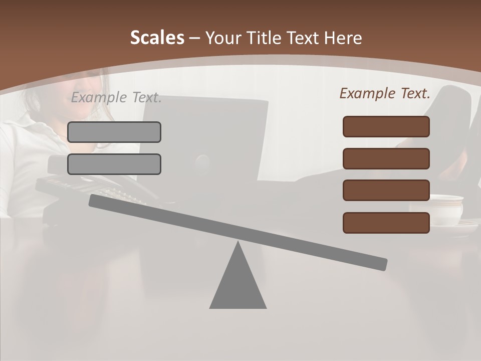 Table Conference Humorou PowerPoint Template