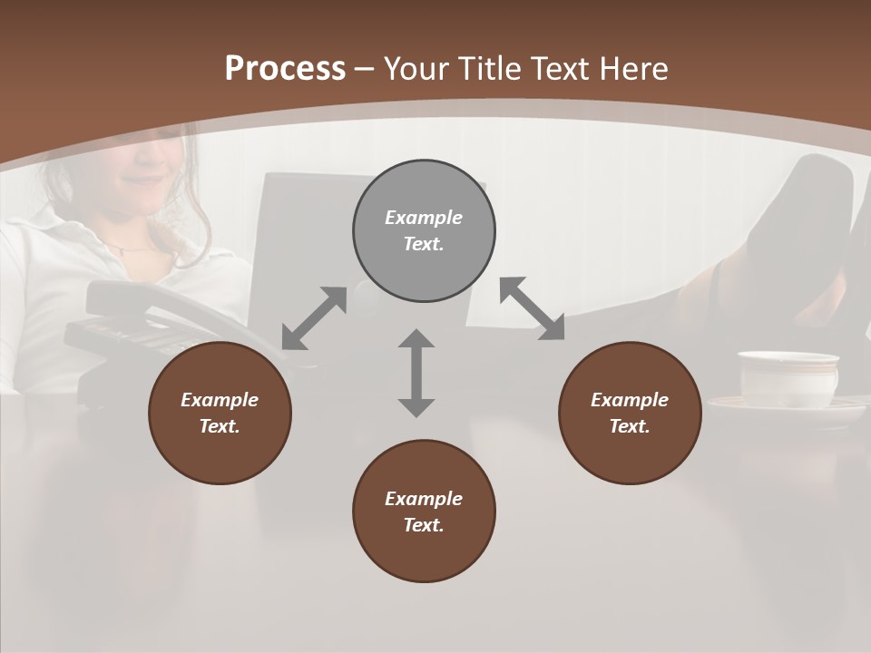 Table Conference Humorou PowerPoint Template