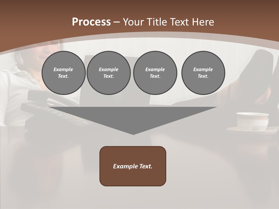 Table Conference Humorou PowerPoint Template