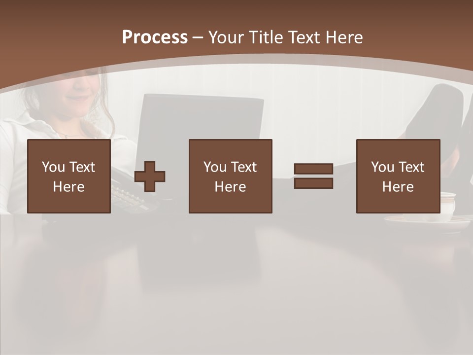Table Conference Humorou PowerPoint Template