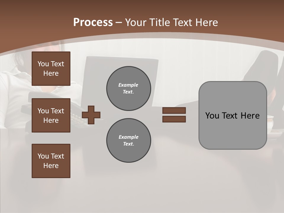 Table Conference Humorou PowerPoint Template