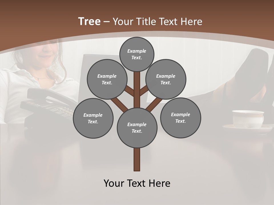 Table Conference Humorou PowerPoint Template