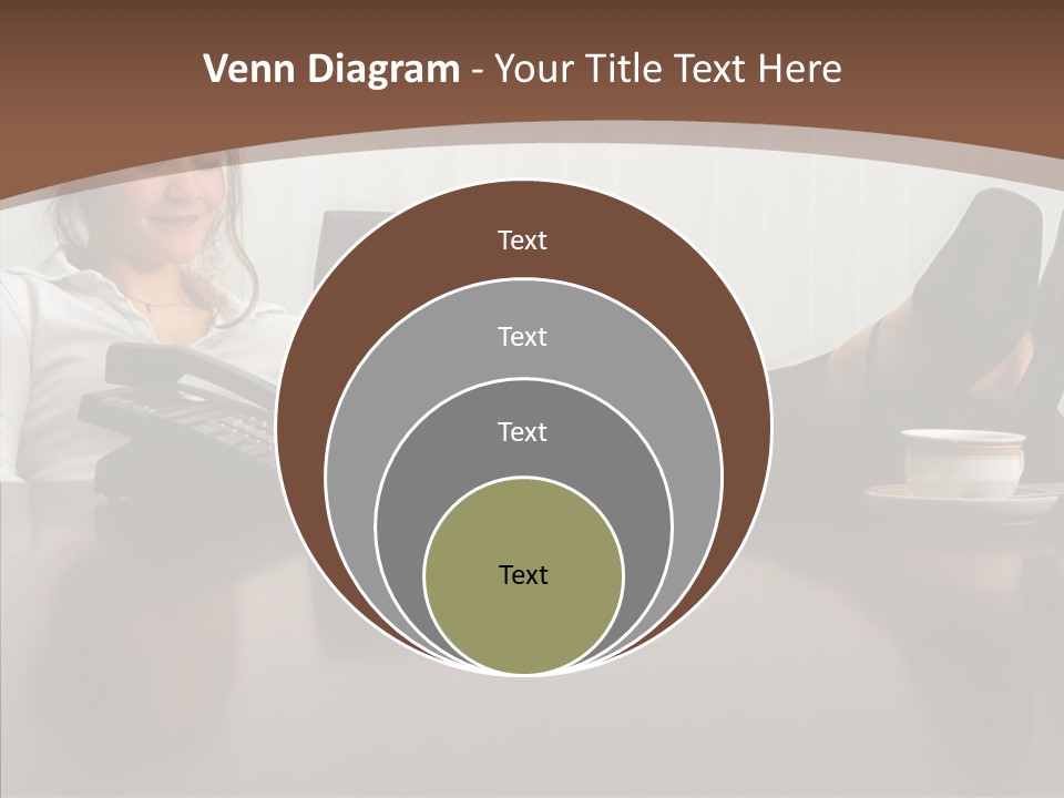 Table Conference Humorou PowerPoint Template