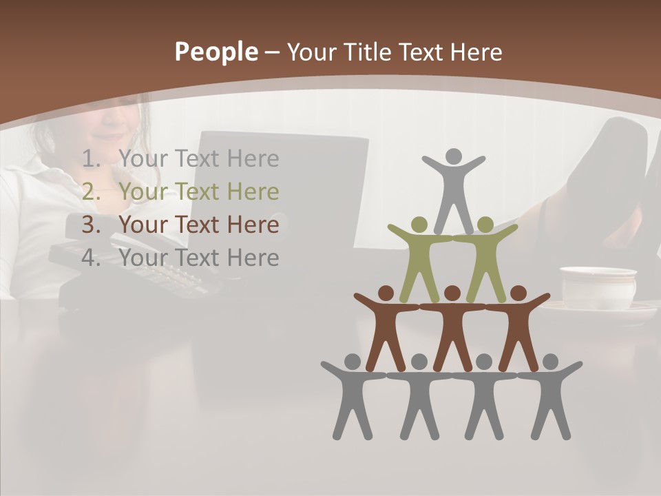 Table Conference Humorou PowerPoint Template