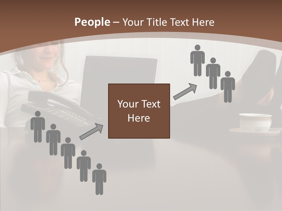 Table Conference Humorou PowerPoint Template