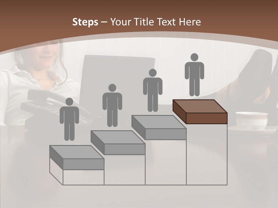 Table Conference Humorou PowerPoint Template