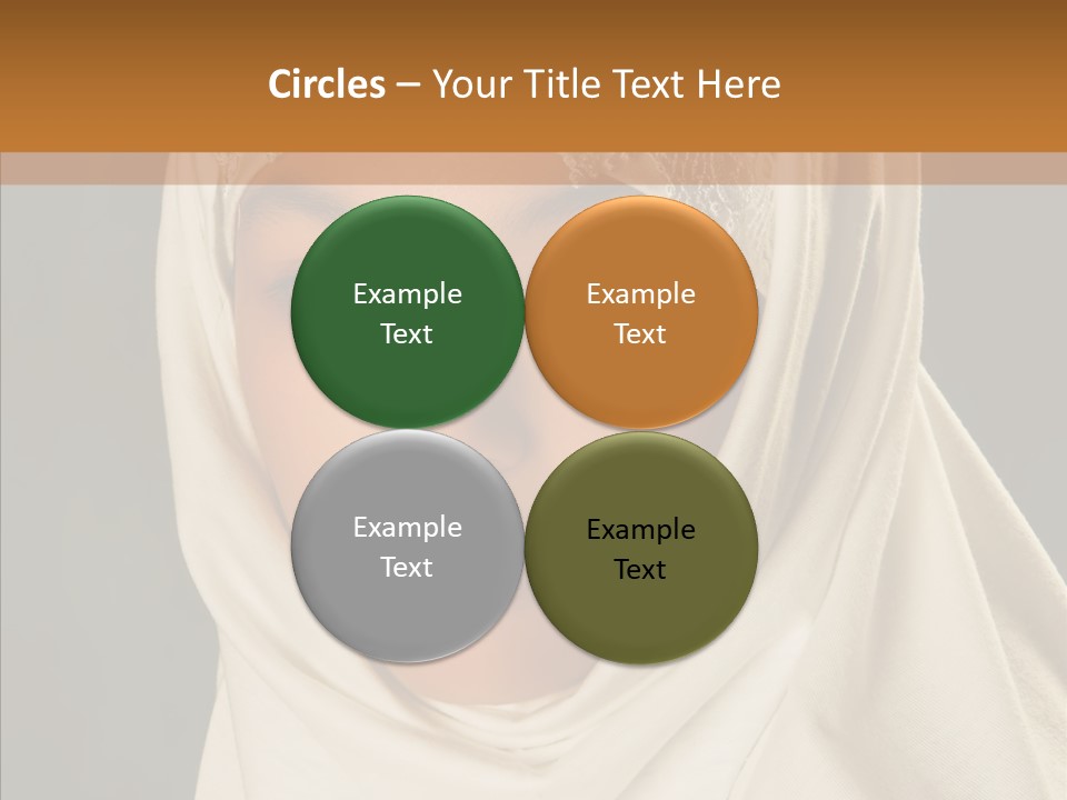 Race Racial Arabic PowerPoint Template