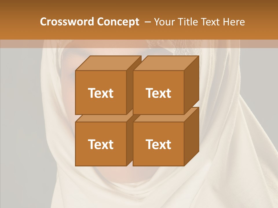 Race Racial Arabic PowerPoint Template