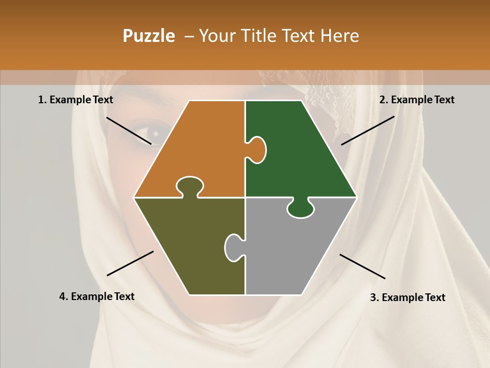 Race Racial Arabic PowerPoint Template