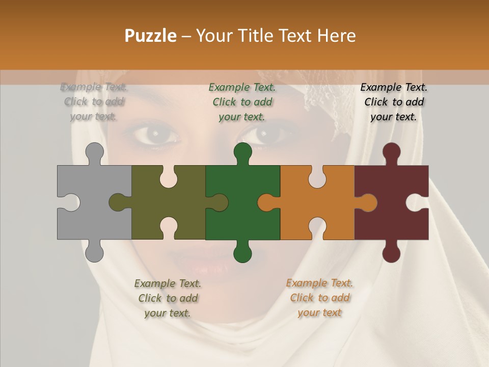 Race Racial Arabic PowerPoint Template
