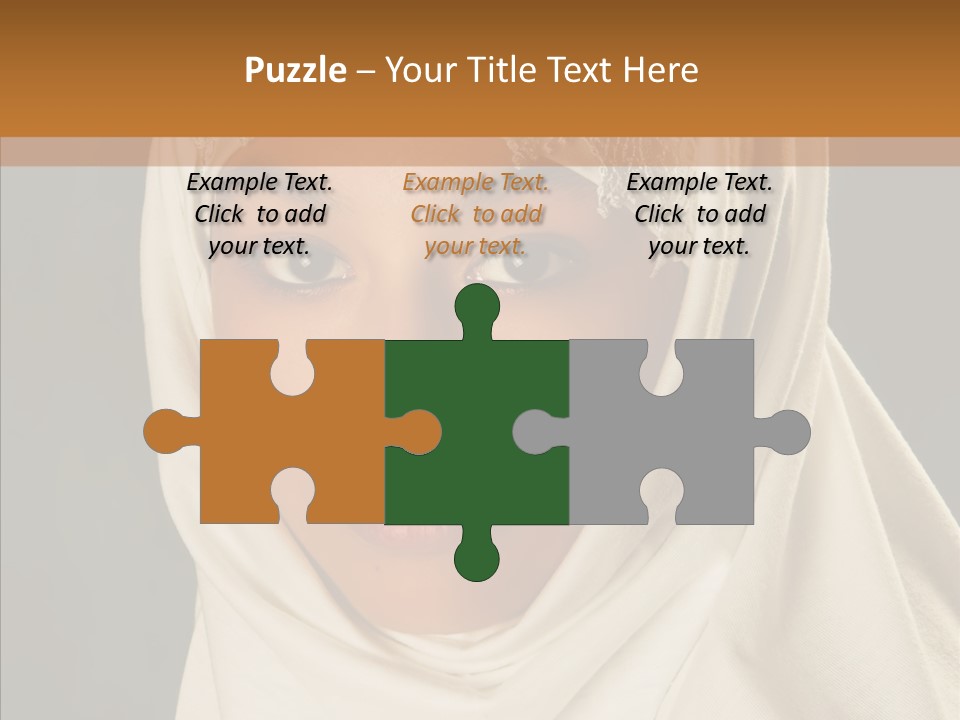 Race Racial Arabic PowerPoint Template