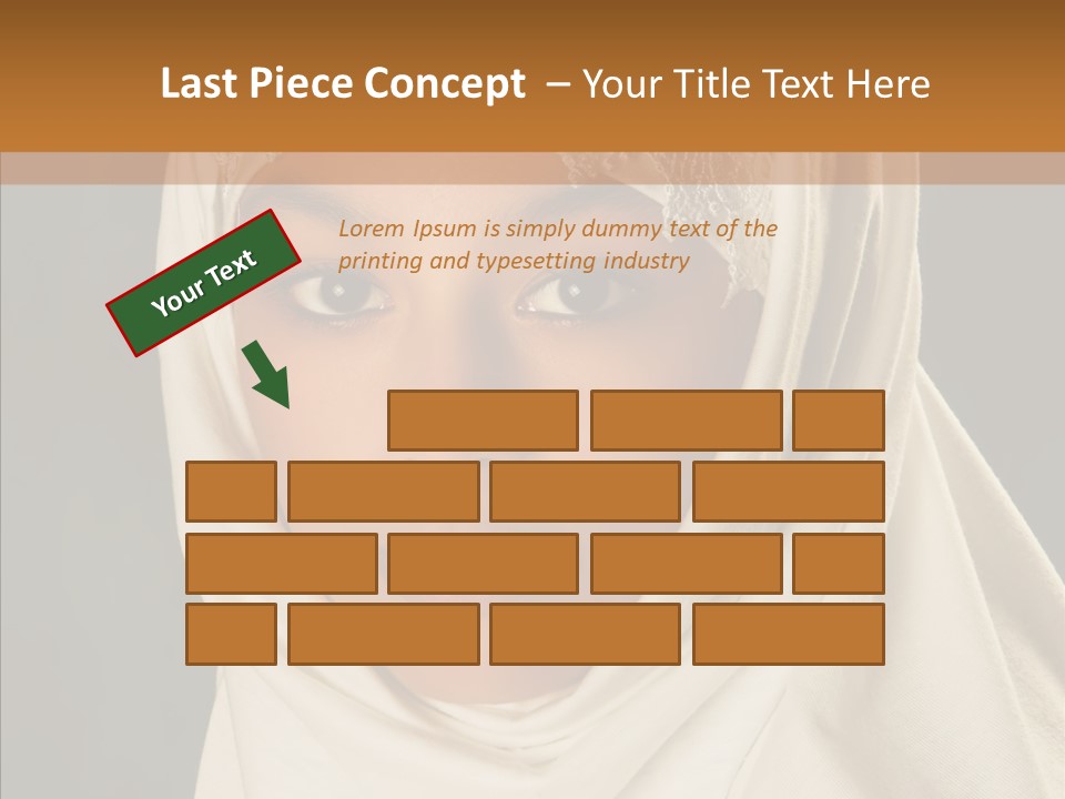 Race Racial Arabic PowerPoint Template