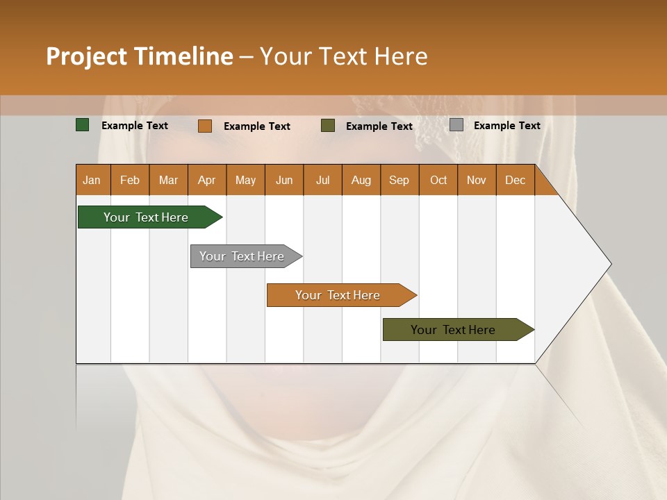 Race Racial Arabic PowerPoint Template