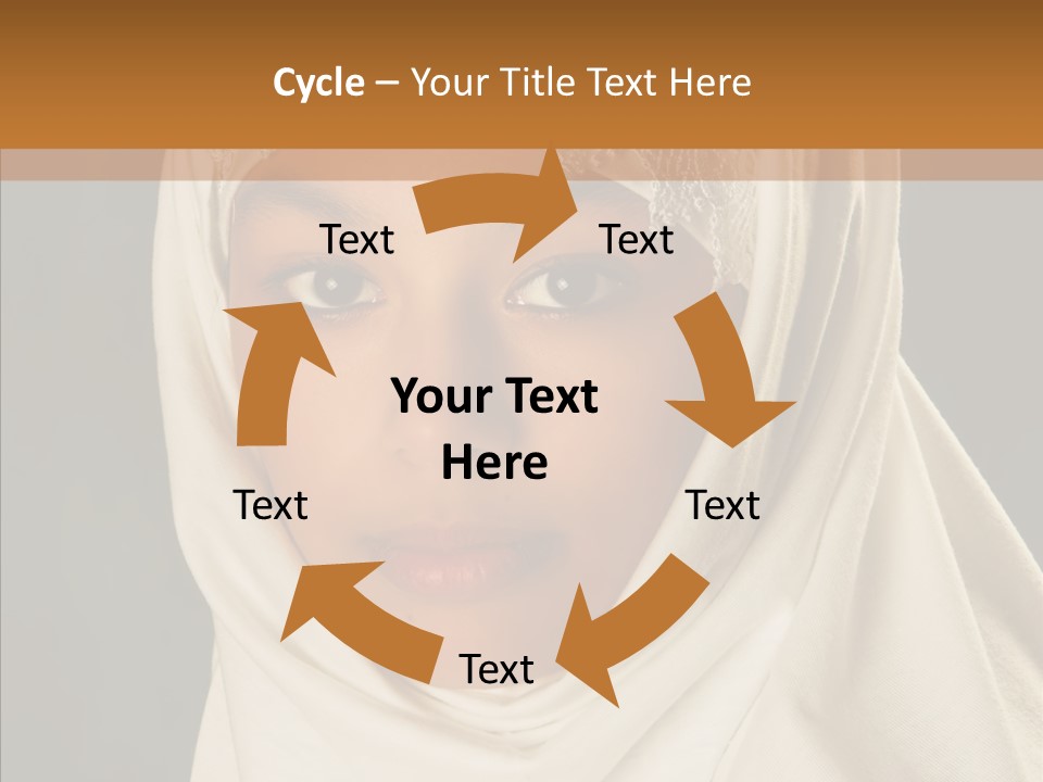 Race Racial Arabic PowerPoint Template