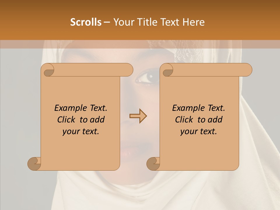 Race Racial Arabic PowerPoint Template