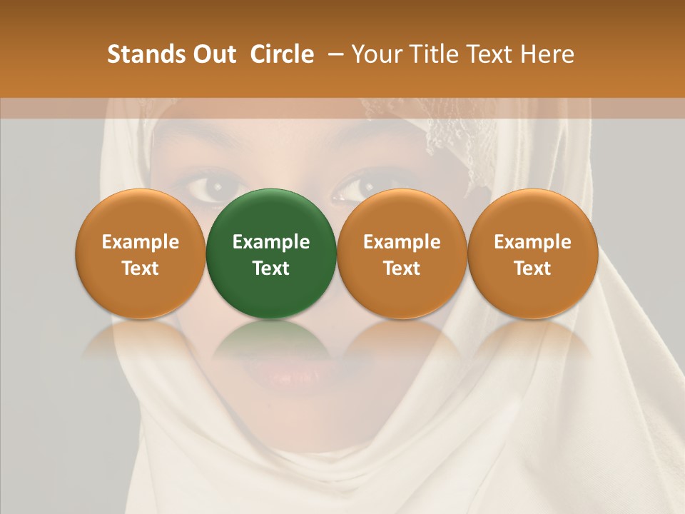 Race Racial Arabic PowerPoint Template