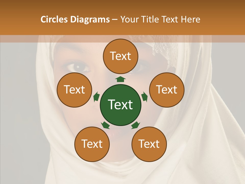 Race Racial Arabic PowerPoint Template