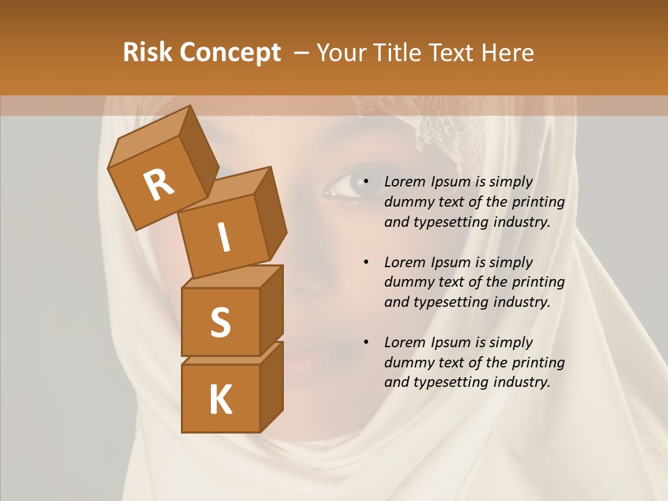 Race Racial Arabic PowerPoint Template