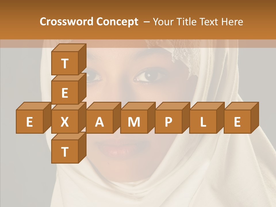 Race Racial Arabic PowerPoint Template