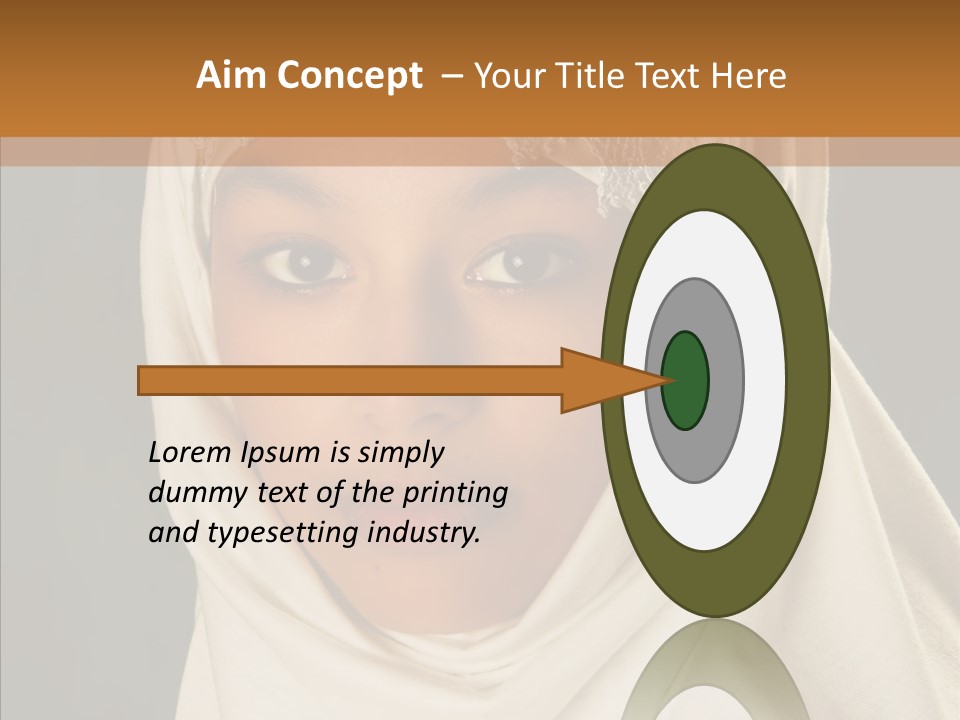 Race Racial Arabic PowerPoint Template