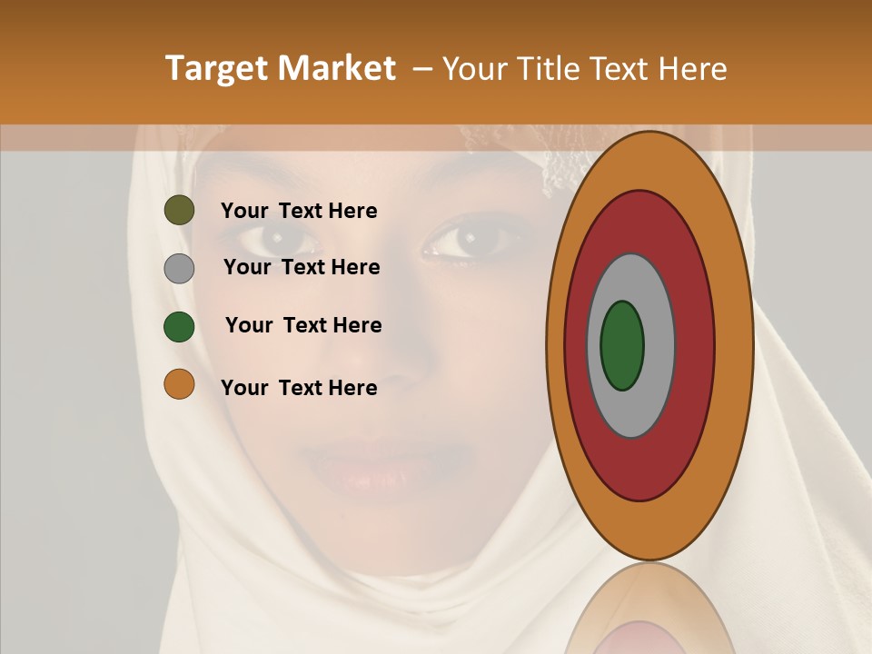 Race Racial Arabic PowerPoint Template