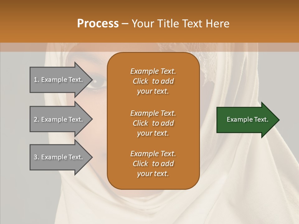 Race Racial Arabic PowerPoint Template
