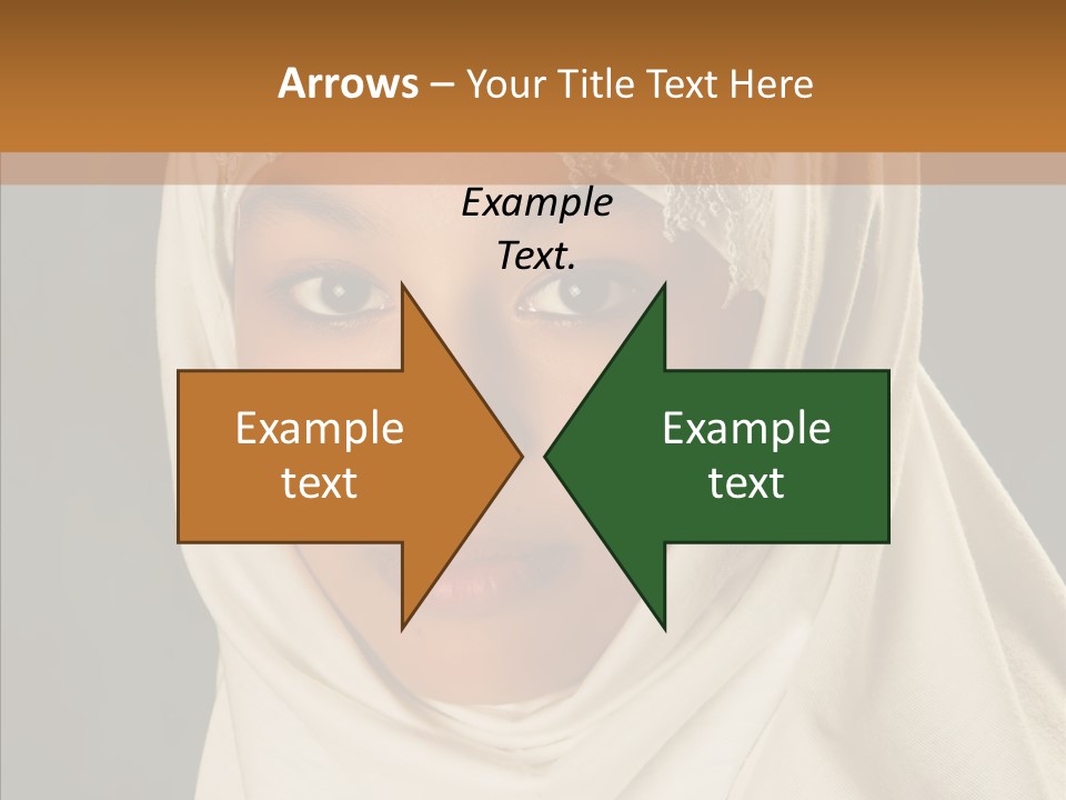 Race Racial Arabic PowerPoint Template