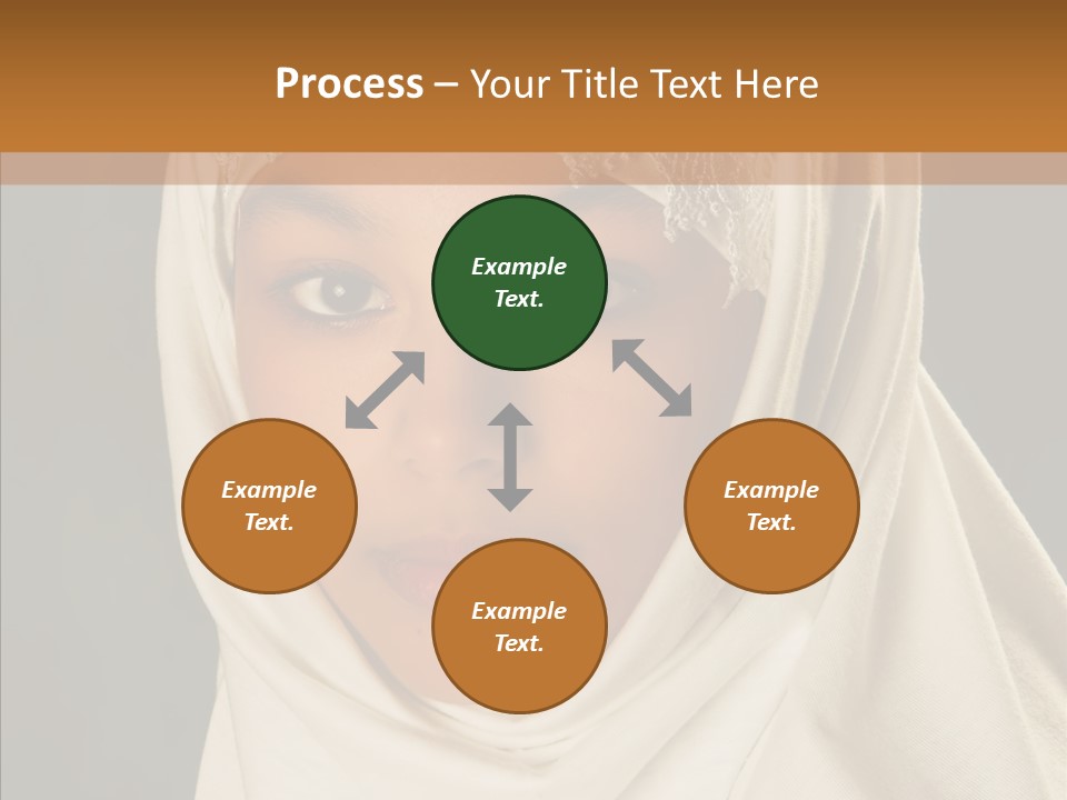 Race Racial Arabic PowerPoint Template