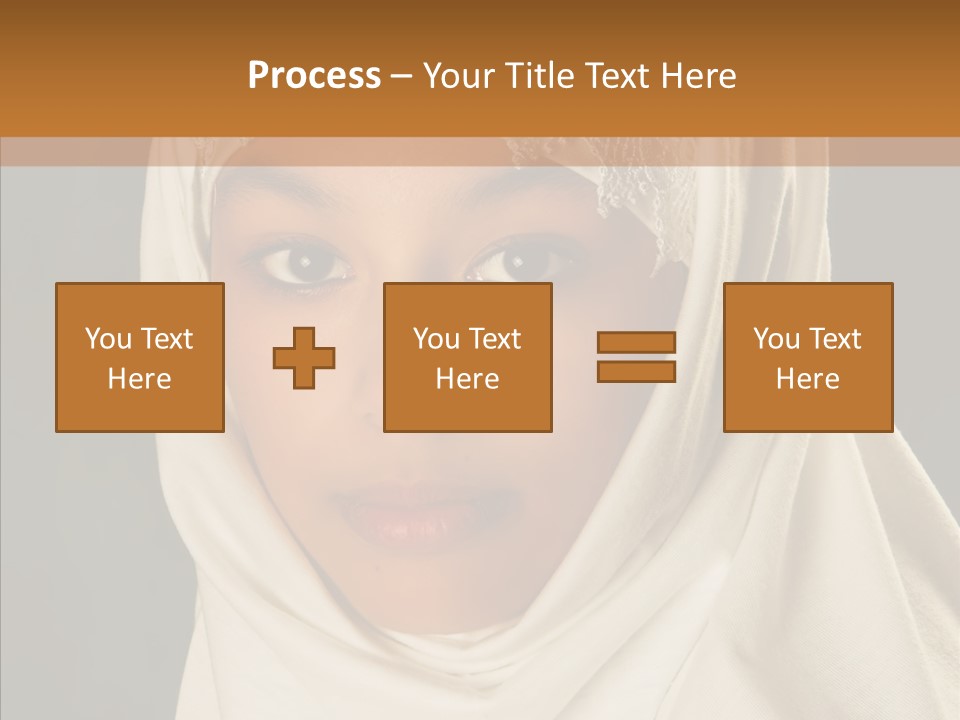 Race Racial Arabic PowerPoint Template