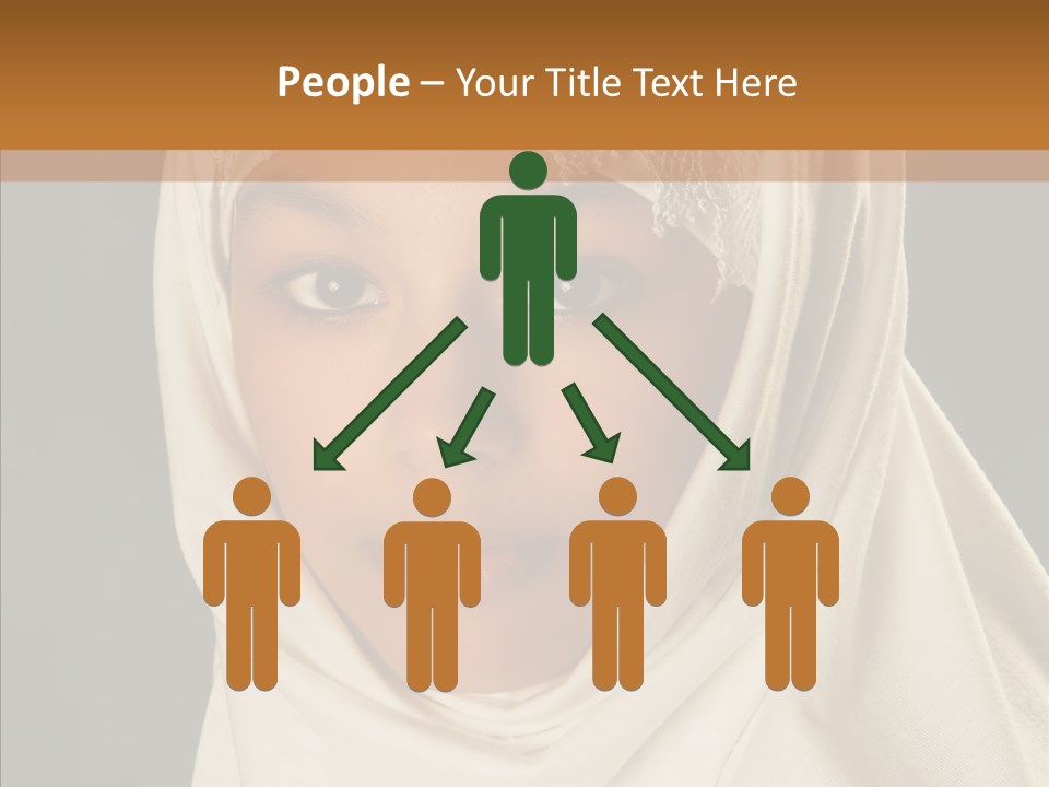 Race Racial Arabic PowerPoint Template