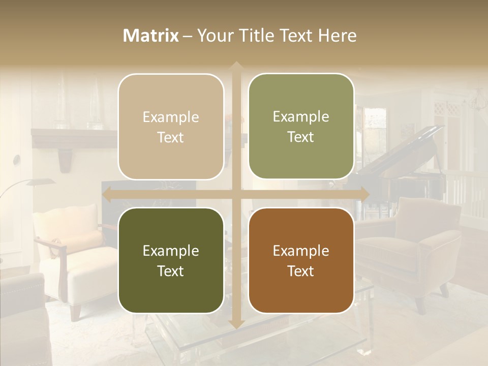 Modern Apartment Eclecticism PowerPoint Template