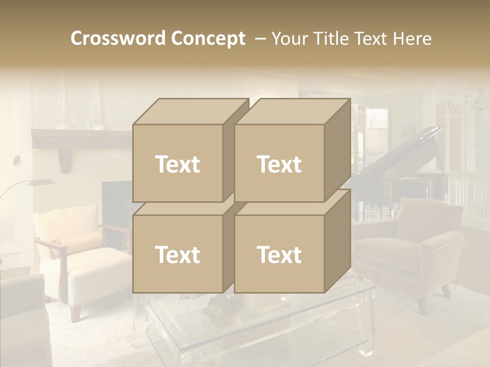Modern Apartment Eclecticism PowerPoint Template