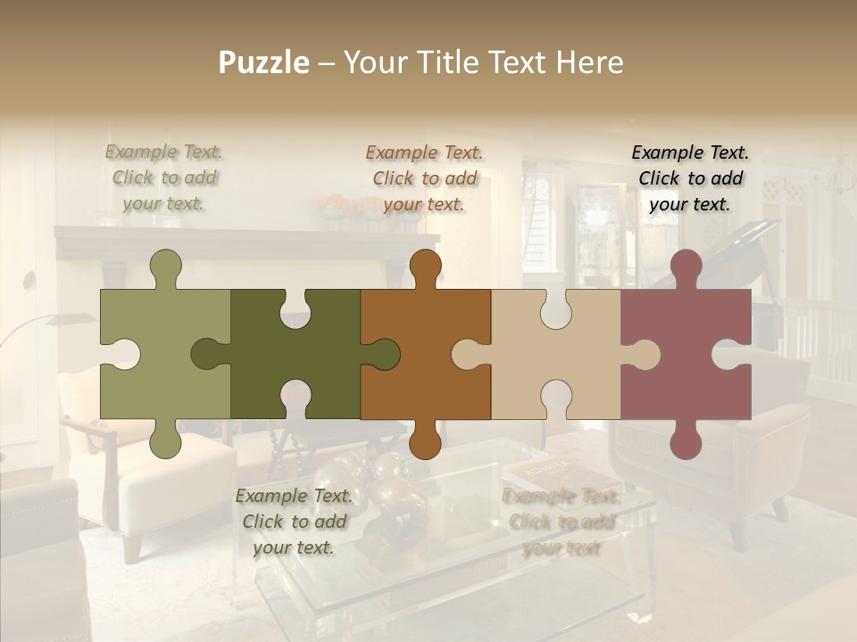 Modern Apartment Eclecticism PowerPoint Template