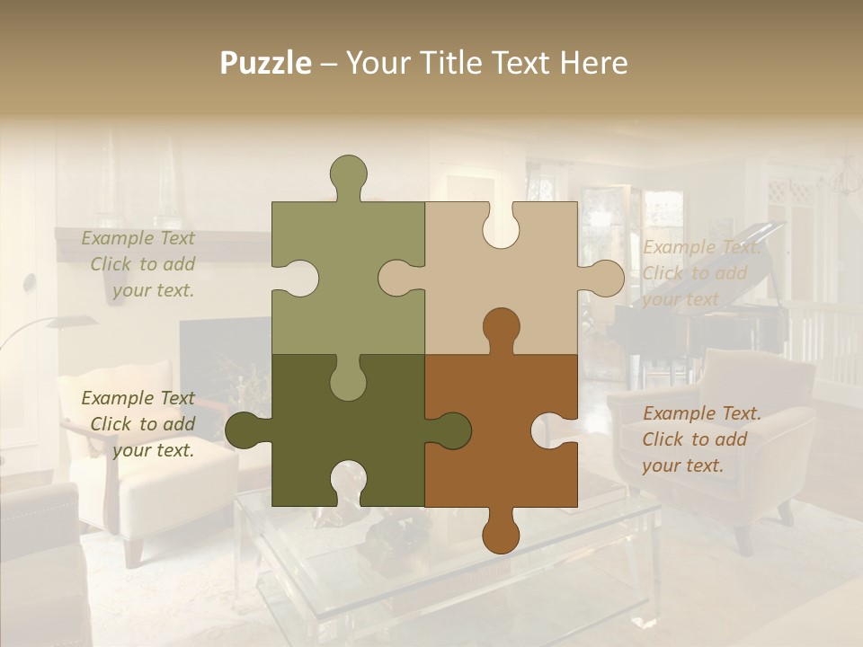 Modern Apartment Eclecticism PowerPoint Template