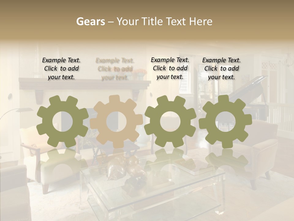 Modern Apartment Eclecticism PowerPoint Template